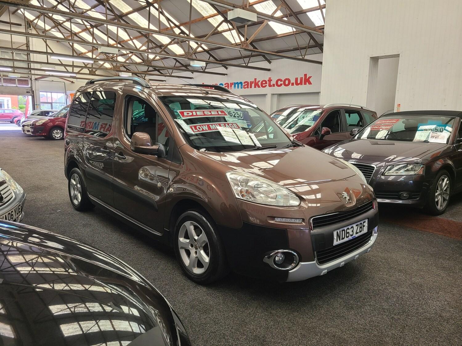 PEUGEOT PARTNER TEPEE 1.6 HDI DIESEL 92 OUTDOOR DIESEL 63,000 MILES MANUAL ONLY 6,250...