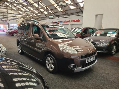 2014 PEUGEOT PARTNER TEPEE 1.6 HDI DIESEL 92 OUTDOOR DIESEL 63,000 MILES MANUAL ONLY 6,250... photo