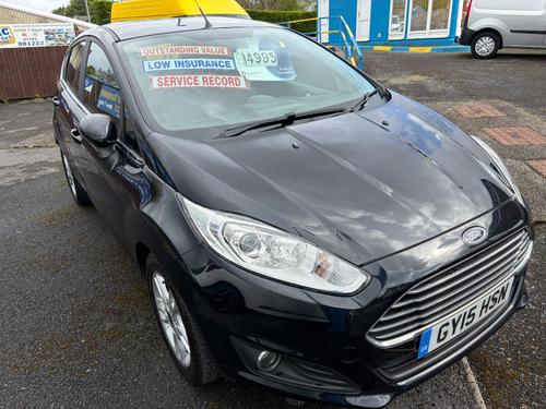 2015 FORD FIESTA 1.0 ECOBOOST ZETEC 5DR PETROL 70,000 MILES MANUAL ONLY 4,995 FROM 110.24... photo