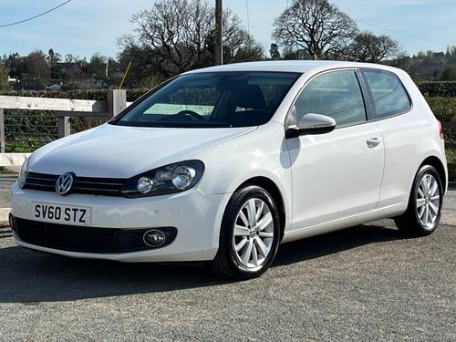 2010 VOLKSWAGEN GOLF 1.4 TSI SE 3DR WHITE 3 DOOR, 54,000 MILES FSH. PETROL 54,000... photo