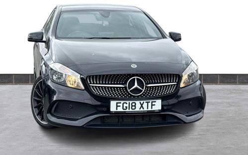 2018 MERCEDES A CLASS A200D AMG LINE 5DR AUTO NIGHT PACK NAV CAMERA 70 MPG DIESEL... photo