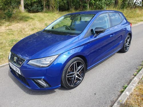 2017 SEAT IBIZA 1.5 TSI EVO 150 FR 5DR PETROL 57,728 MILES MANUAL ONLY 9,495... photo
