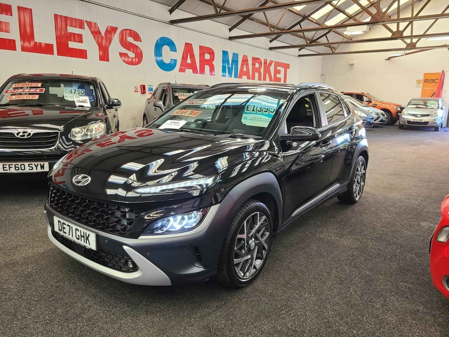 HYUNDAI KONA 1.6 GDI PETROL HYBRID ULTIMATE AUTOMATIC PETROL ELECTRIC HYBRID 85,000 MILES AUTOMATIC...