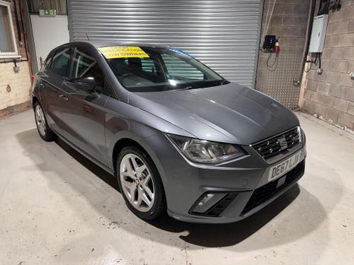 2017 SEAT IBIZA 1.0 TSI 95 FR 5DR PETROL 62,014 MILES MANUAL ONLY 8,850 VIEW... photo