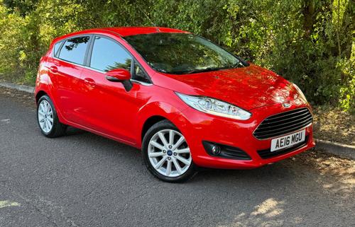 2016 FORD FIESTA 1.0 ECOBOOST 125 TITANIUM 5DR PETROL 56,348 MILES MANUAL ONLY 5,295 VIEW... photo