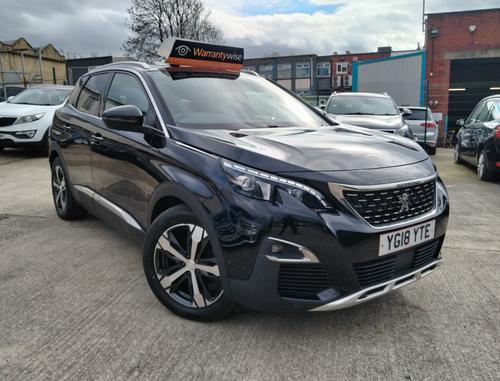 2018 3008 1.5 BLUEHDI GT LINE 5DR DIESEL 83,000 MILES MANUAL ONLY 8,995 VIEW... photo