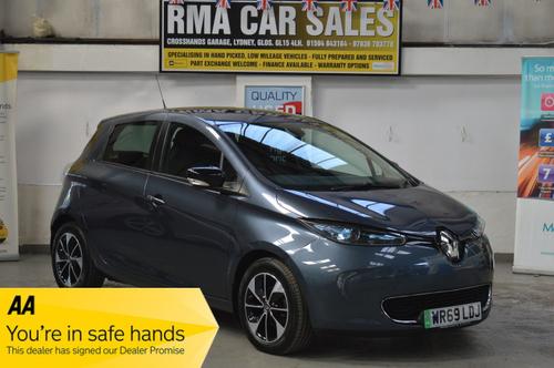 2019 RENAULT ZOE 80KW DYNAMIQUE NAV R110 40KWH 5DR AUTO ULTRA LOW MILEAGE ELECTRIC 13,000... photo