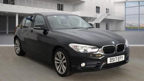 2017 2017 BMW 1 Series 116d Sport 5dr ++ SAT NAV / 20 TAX / ULEZ / DAB / BMW HISTORY ++ Diesel photo