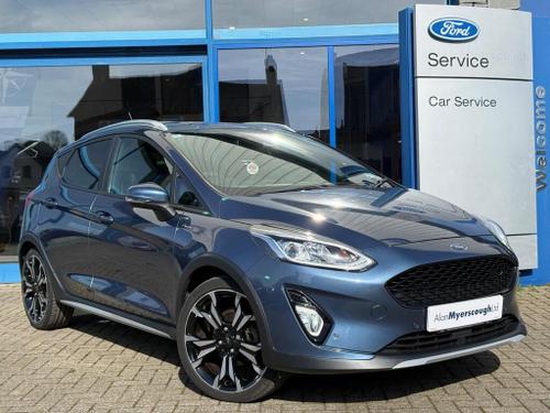 2021 FORD FIESTA 1.0 ECOBOOST HYBRID MHEV 125 ACTIVE X EDITION 5DR PETROL 12,500 MILES... photo