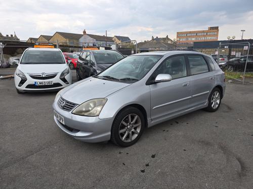 2004 HONDA CIVIC 1.6 I VTEC SE EXECUTIVE 5DR AUTO PETROL 152,000 MILES AUTOMATIC ONLY... photo