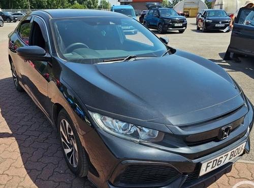 2017 HONDA CIVIC 1.0 VTEC TURBO SE 5DR DAB BLUETOOTH ULEZ CLIMATE PETROL 70,000 MILES... photo