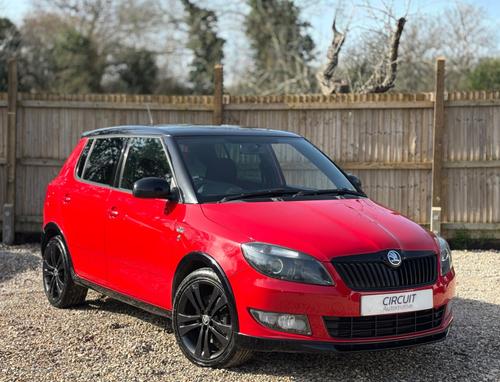 2013 FABIA 1.6 TDI CR 105BHP MONTE CARLO LIMITED EDITION RED 5 DOOR DIESEL... photo