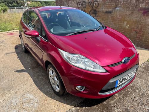 2012 FIESTA 1.25 ZETEC 3DR 82 PETROL 62,000 MILES MANUAL ONLY 4,495 VIEW DETAILS... photo