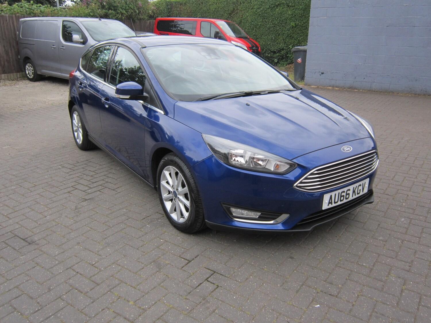 FORD FOCUS 1.0 ECOBOOST TITANIUM 5DR PETROL 78,326 MILES MANUAL ONLY 5,500 VIEW DETAILS...