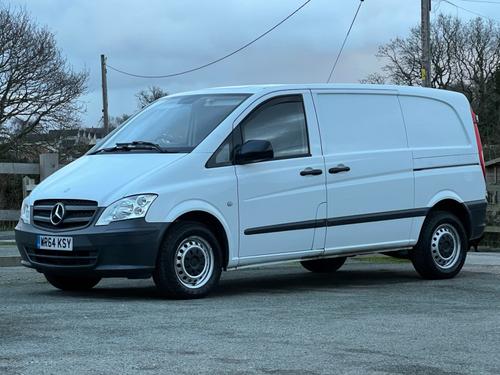 2014 VITO 113CDI VAN HPI CLEAR NO VAT NO VAT NO VAT DIESEL 73,000... photo