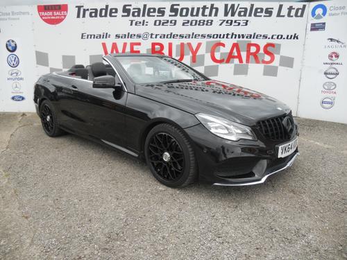 2014 MERCEDES E CLASS E220 CDI AMG SPORT 2DR 7G TRONIC DIESEL 78,000 MILES AUTOMATIC ONLY... photo