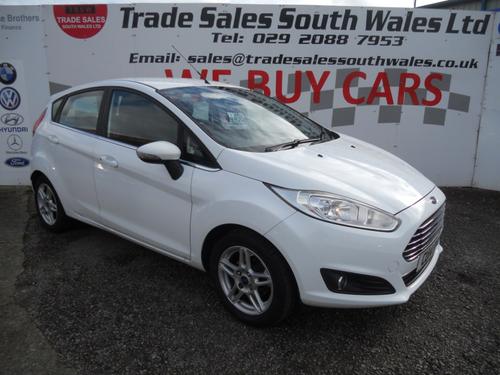 2014 FIESTA 1.25 82 ZETEC 5DR PETROL 78,000 MILES MANUAL ONLY 4,495 FROM 90.38... photo
