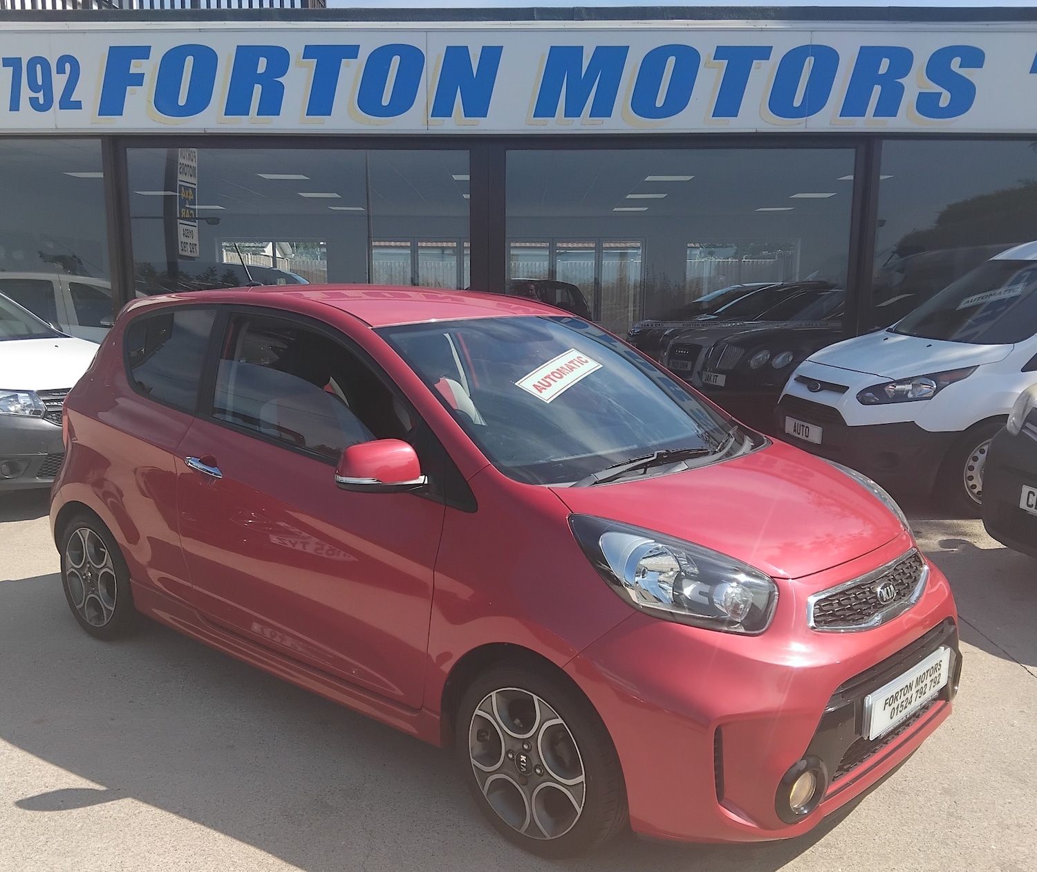 KIA PICANTO 1.25 CHILLI AUTOMATIC 3DR HATCHBACK FULL SERVICE HISTORY PETROL 82,000 MILES AUTOMATIC...