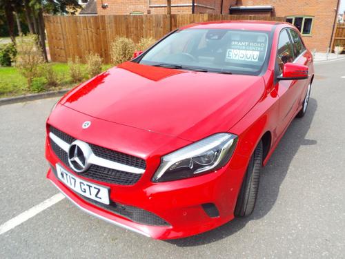 2017 MERCEDES A CLASS A180D SPORT PREMIUM 5DR DIESEL 59,000 MILES MANUAL ONLY 9,000 FROM 182.80... photo