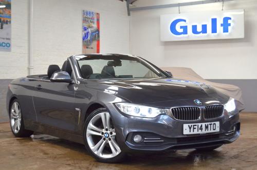 2014 4 SERIES 420D LUXURY 2DR DIESEL 80,020 MILES MANUAL ONLY 9,495 FROM 196.44 PM... photo