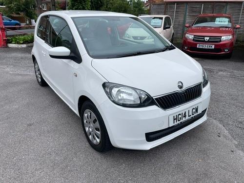 2014 SKODA CITIGO 1.0 MPI SE 3DR PETROL 76,354 MILES MANUAL ONLY 4,875 VIEW DETAILS... photo