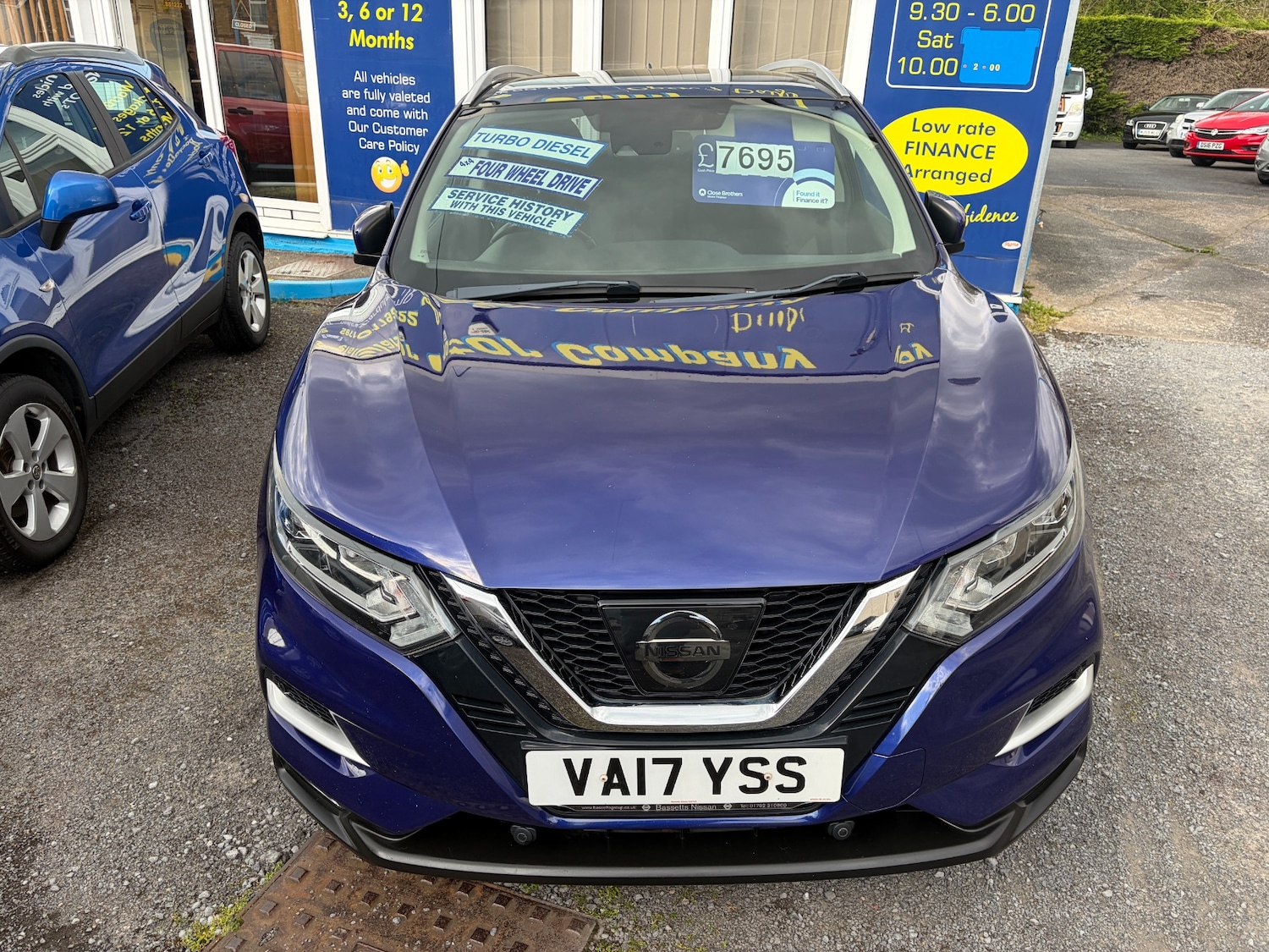 NISSAN QASHQAI 1.6 DCI N CONNECTA 5DR 4WD DIESEL 95,000 MILES MANUAL ONLY 7,495...