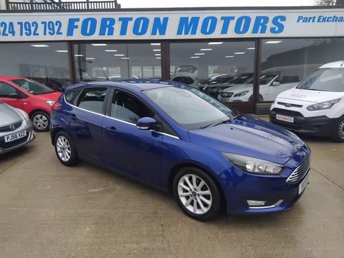 2016 FOCUS 1.0 ECOBOOST TITANIUM ONE FORMER KEEPER 61,000 MLS F HISTORY INC WET... photo