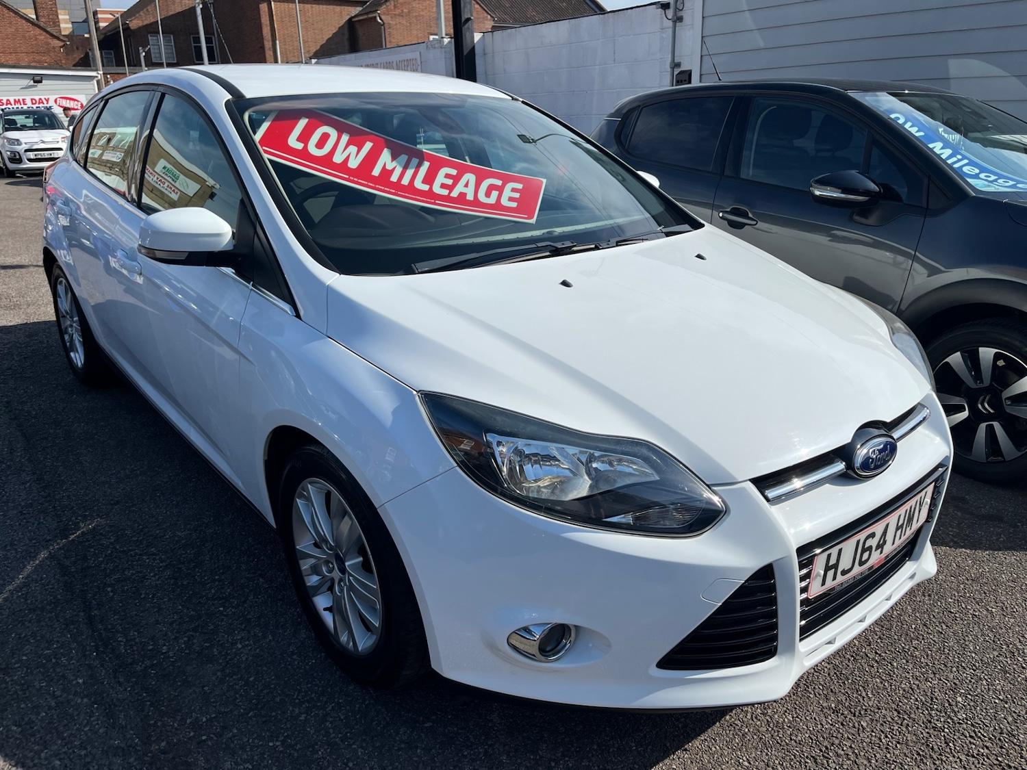 FORD FOCUS 1.0 125 ECOBOOST TITANIUM NAVIGATOR 5DR PETROL 40,000 MILES MANUAL ONLY 5,990...