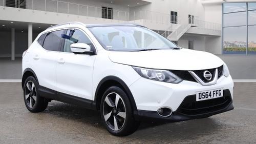 2014 NISSAN QASHQAI 1.5 DCI N TEC 5DR 20 TAX PANROOF NAV CAMERA DIESEL 80,000... photo