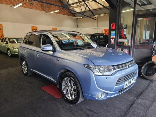 2014 MITSUBISHI OUTLANDER 2.0 PHEV HYBRID PETROL ELECTRIC GX4H AUTOMATIC PETROL PARALLEL PHEV 126,000 MILES... photo