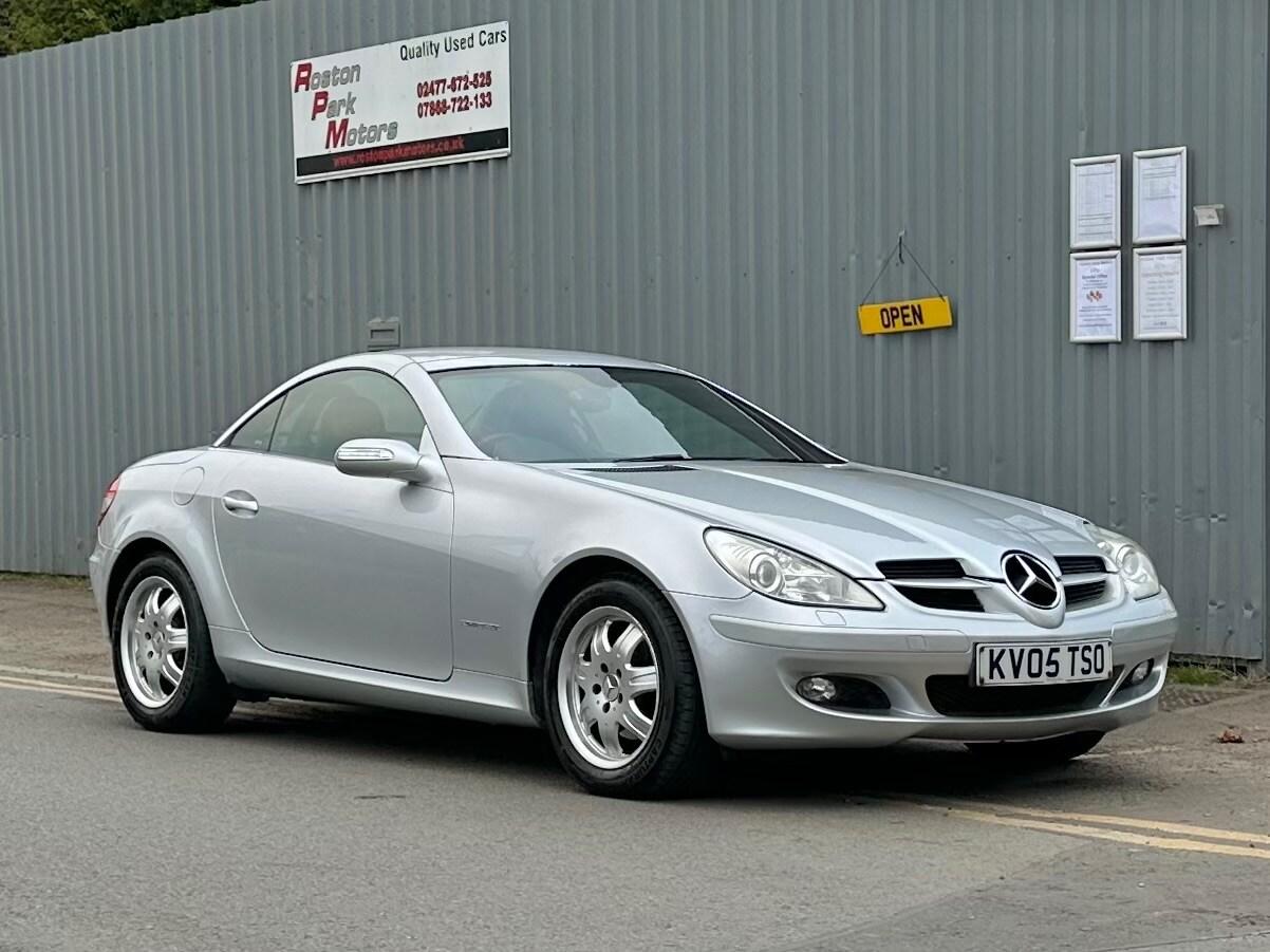 mercedes -benz slk slk 200k 2dr automatic - lovely car - see video petrol - 128,000 miles - automatic only £3,250 view...