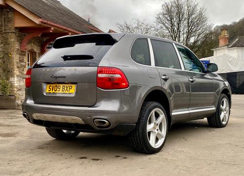 2009 PORSCHE CAYENNE DIESEL 5DR TIPTRONIC S, FULL BLACK LEATHER, GREAT HISTORY DIESEL 122,000 MILES... photo