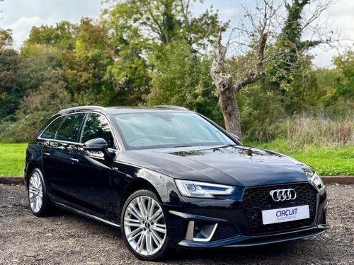 2019 AUDI A4 2.0D 35 TDI S LINE S TRONIC AUTOMATIC BLACK ESTATE DIESEL ULEZ... photo