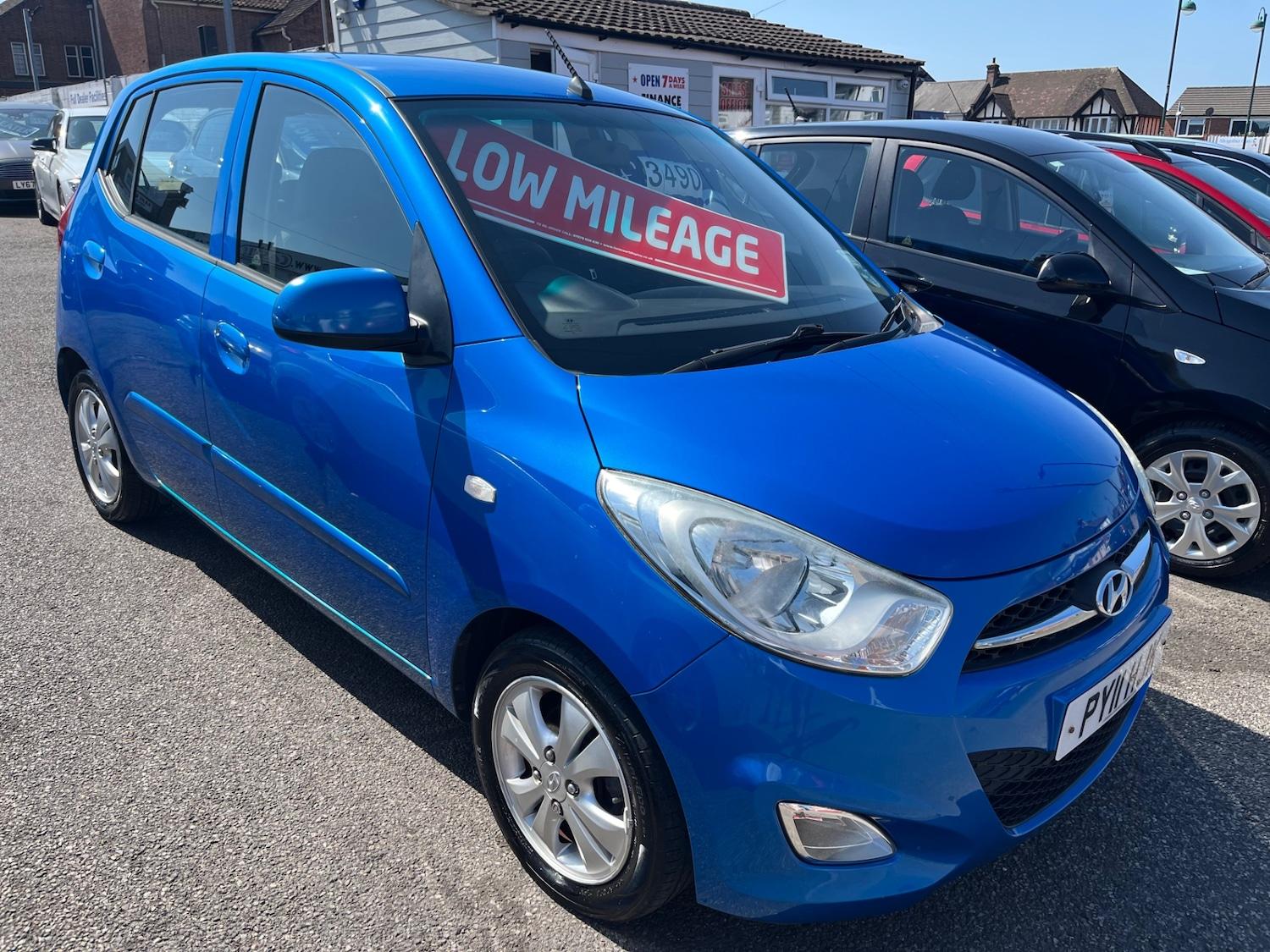 HYUNDAI I10 1.2 ACTIVE 5DR PETROL 68,000 MILES MANUAL ONLY 3,490 FROM 72.46 PM...