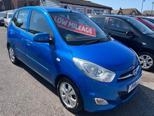2011 HYUNDAI I10 1.2 ACTIVE 5DR PETROL 68,000 MILES MANUAL ONLY 3,490 FROM 72.46 PM... photo