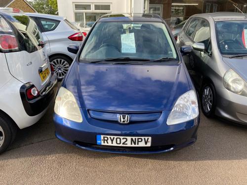 2002 HONDA CIVIC 1.6 I VTEC SE 5DR AUTO PETROL 75,504 MILES AUTOMATIC ONLY 3,295... photo