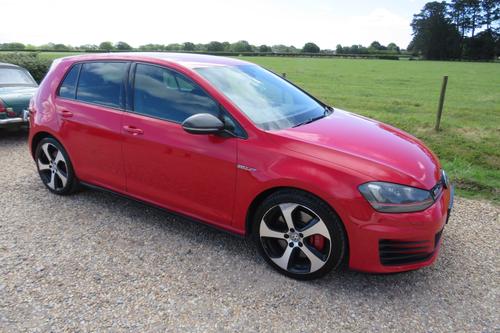 2013 VOLKSWAGEN GOLF 2.0 TSI 230 GTI 5 DOOR PERFORMANCE PACK PETROL 135,000 MILES MANUAL... photo