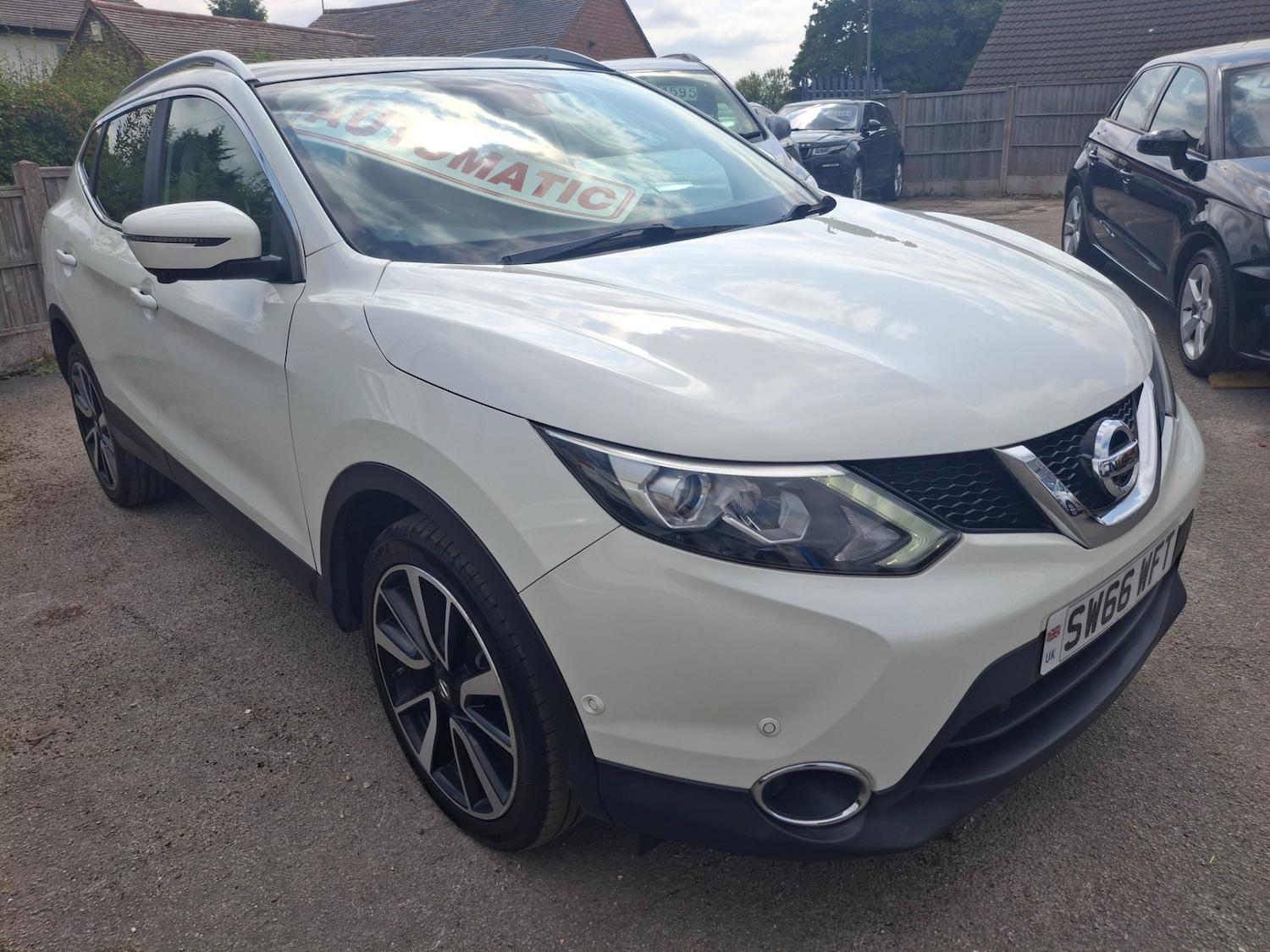 NISSAN QASHQAI 1.6 DCI TEKNA 5DR XTRONIC DIESEL 47,000 MILES AUTOMATIC ONLY 10,000 FROM...