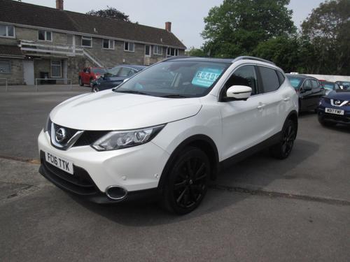 2016 NISSAN QASHQAI 1.6 DIG T TEKNA 5DR PETROL 49,100 MILES MANUAL ONLY 8,499 VIEW... photo