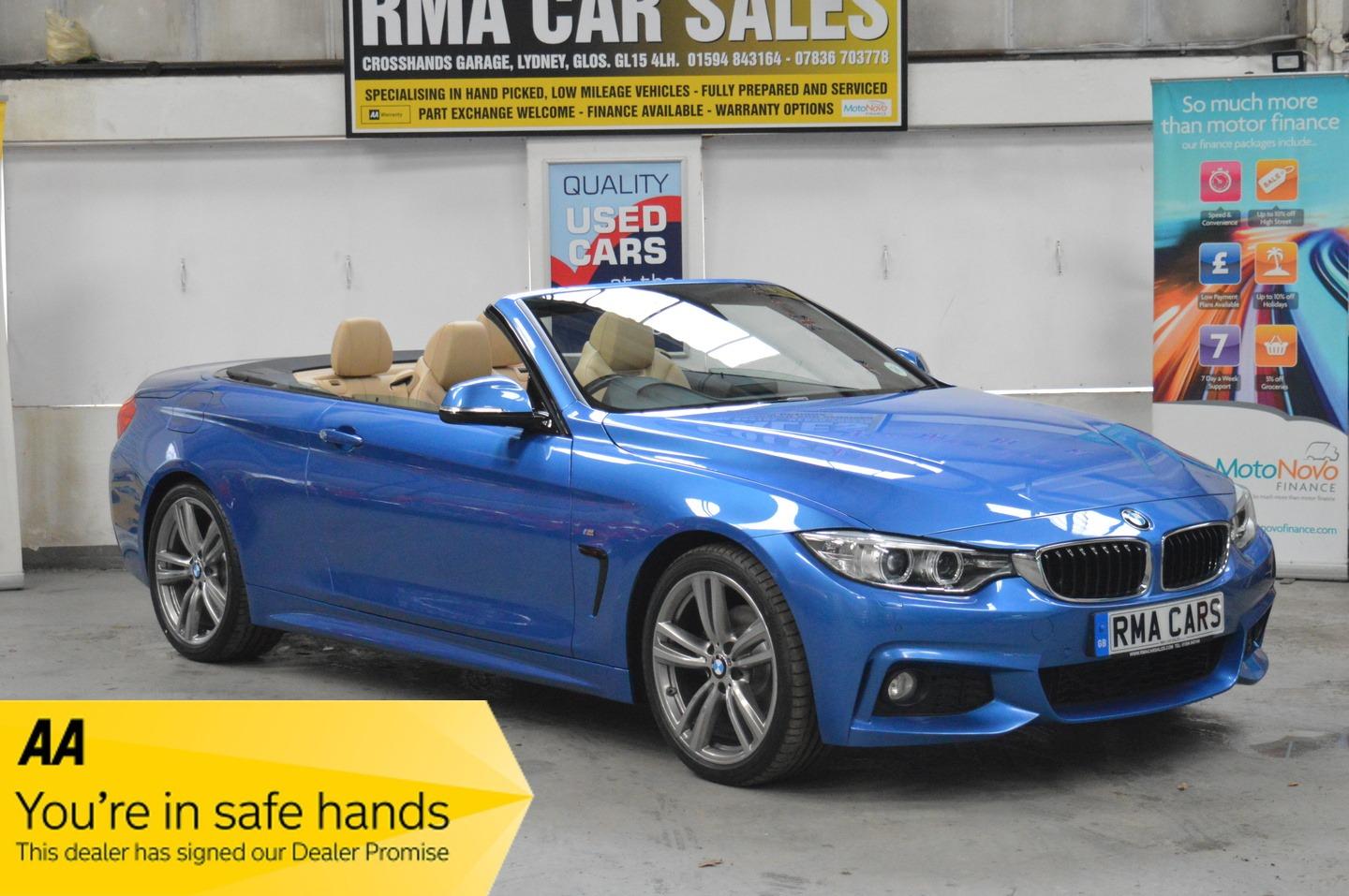 BMW 4 SERIES 420D M SPORT AUTO LOW MILEAGE ULEZ COMPLIANT DIESEL 17,000 MILES AUTOMATIC...