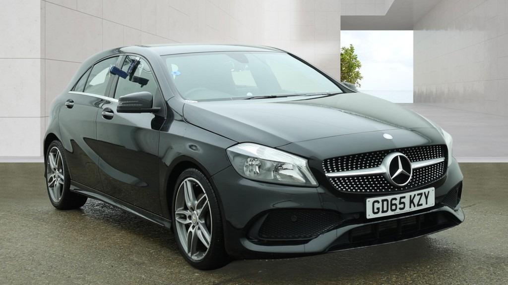 MERCEDES A CLASS A200 AMG LINE 5DR SAT NAV BLUETOOTH ULEZ 6 SERVICES PETROL 75,000...