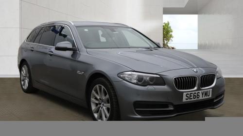 2016 BMW 5 SERIES 520D 190 SE 5DR STEP AUTO PRO MEDIA LEATHER ULEZ 18 INCH... photo
