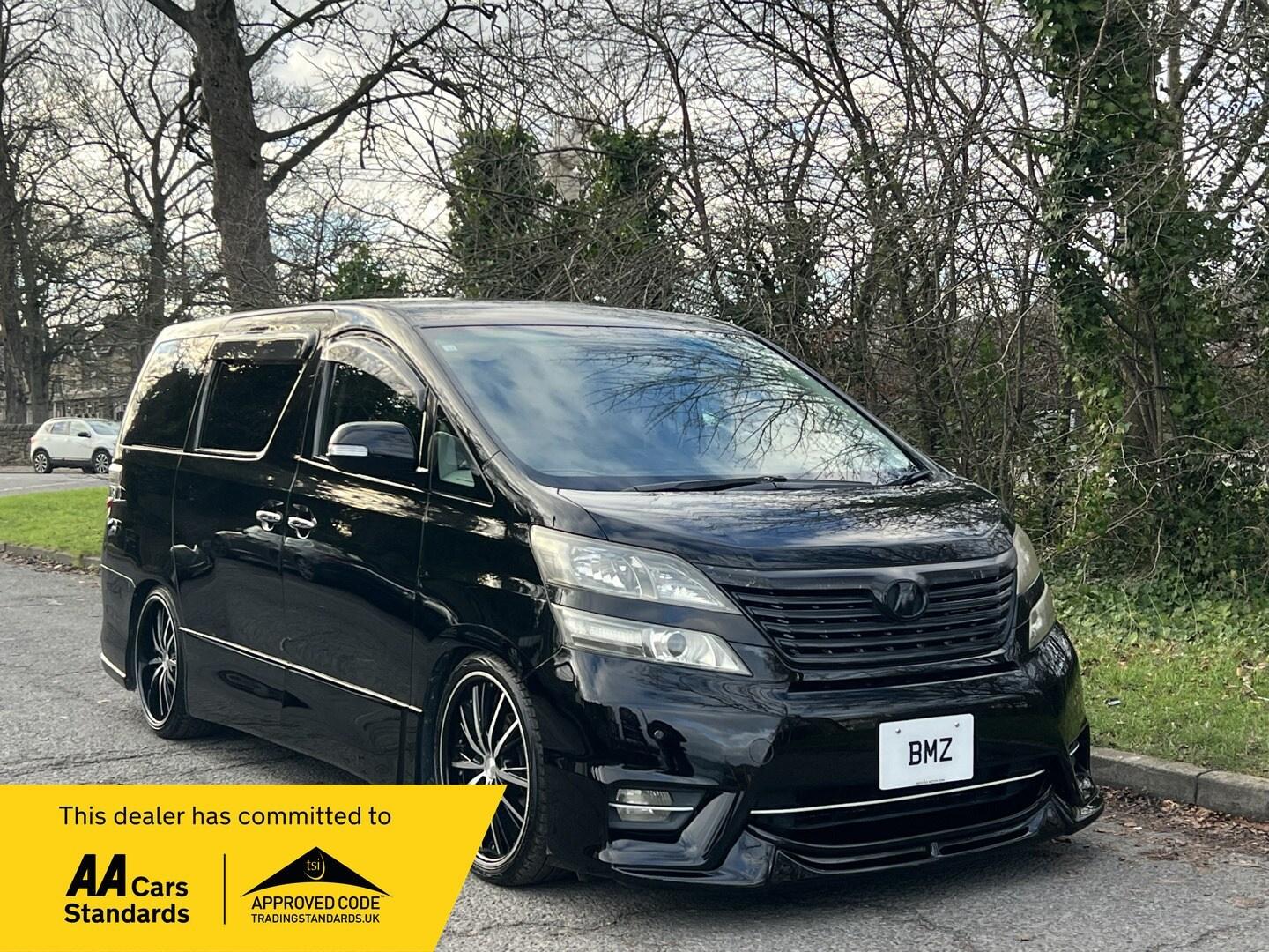TOYOTA VELLFIRE 2.4 EDITION Z AUTO 5DR 7S SILK BLAZE MODIFIED 7,989 TOTAL PRICE...
