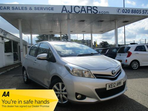 2012 TOYOTA YARIS 1.33 VVT I T SPIRIT 5DR MULTIDRIVE S AUTOMATIC PETROL 33,713 MILES... photo