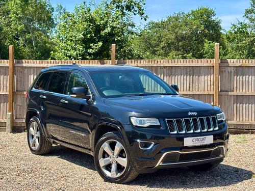 2014 JEEP GRAND CHEROKEE 3.0 CRD OVERLAND BLACK AUTOMATIC DIESEL 4X4 HUGE SPEC FSH DIESEL 108,000... photo
