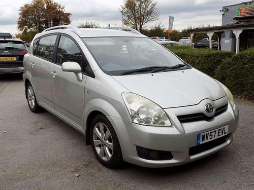 2007 COROLLA VERSO 2.2 D 4D T SPIRIT 5DR 7 SEATER DIESEL 142,752 MILES MANUAL... photo