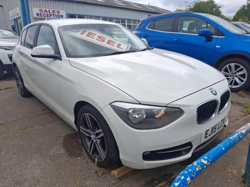 2015 BMW 1 SERIES 116D SPORT 5DR DIESEL 76,000 MILES MANUAL ONLY 7,000 FROM 132.23 PM... photo
