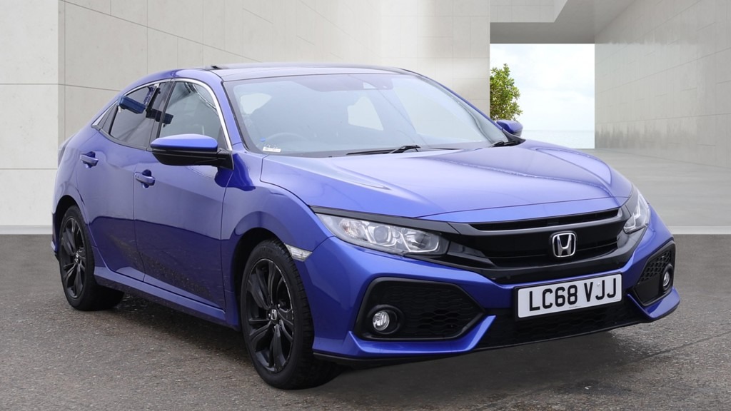 HONDA CIVIC 1.0 VTEC TURBO 126 EX 5DR NAV CAMERA SUNROOF LEATHER ULEZ PETROL...