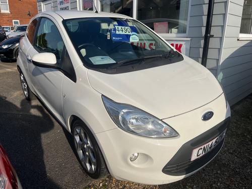 2014 KA 1.2 TITANIUM 3DR START STOP PETROL 60,000 MILES MANUAL ONLY 4,490 FROM... photo