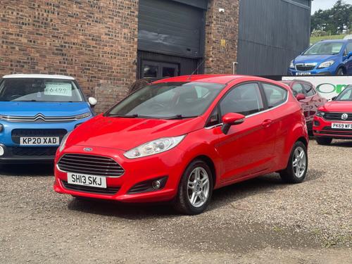2013 FORD FIESTA 1.25 82 ZETEC 3DR PETROL 96,300 MILES MANUAL ONLY 2,999 VIEW DETAILS... photo